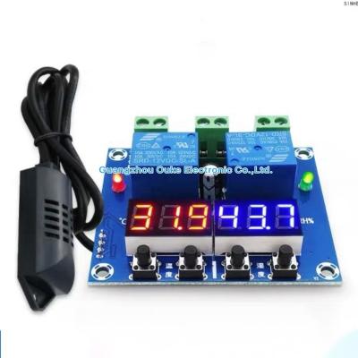 China Digital Hygrometer Thermostat Temperature Humidity Controller XH-M452 Switch Thermometer Hygrometer Hygrometer Dual Output M542 DC 12V for sale