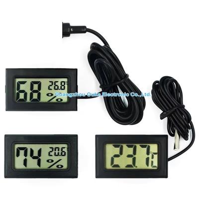 China FY-12 Embedded Electronic Temperature and Humidity Meter Digital Temperature and Humidity Meter with Probe 35.7*16.8mm for sale