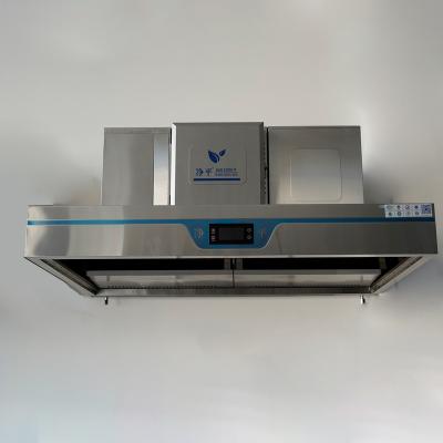 China Commercial Hotel Kitchen Hood Exhaust With Electrostatic Dust Collector ESP Filters With 98% HEPA Filter for sale