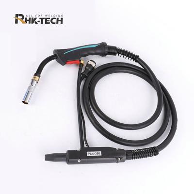 China PANA Type P350 Gas Cooled CO2 340Amp 320Amp MIX MIG Torch Gun CE Approval 0.8-1.6mm for sale