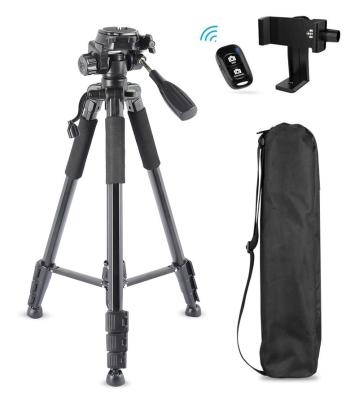 China PORTABLE Hot Selling Tripod Flexible Lightweight Camera Tripod For Selfie\live photo\group\mobile phone holder for sale