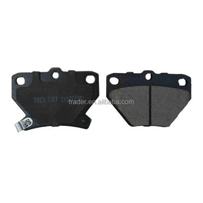 China For TOYOTA Manufacture Wholesale High Quality Car Parts Ceramic Metal Semi Rear Brake Pad For TOYOTA 04466-20090 D823 for sale