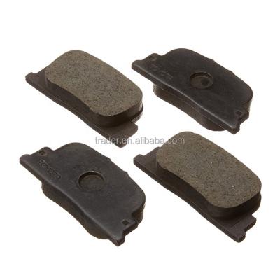 China For TOYOTA Manufacture Wholesale High Quality Car Parts Ceramic Metal Semi Rear Brake Pad For TOYOTA 04466-32030 D835 for sale