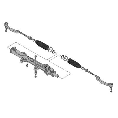 China 49001-1M210 49001-1M220 49001-1N700 49001-F4300 Hydraulic Power Steering Rack Steering Gear For Sentra B14 OEM Standard for sale