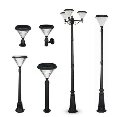 China Modern Outdoor Garden Solar Light , Solar Panel Bollard Lights 3.2V 1600lm for sale