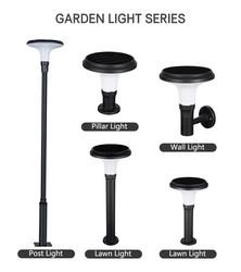 China Waterproof Solar Light 3.2v 1500lm Optically Controlled Led Solar Garden Lamp for sale