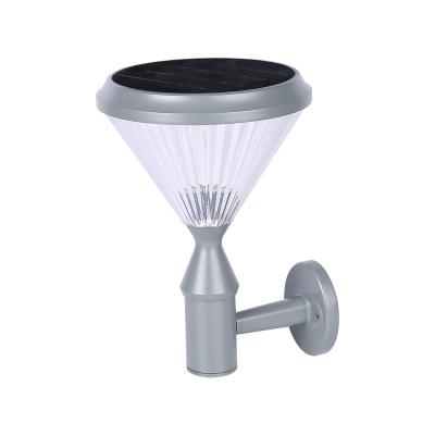 China Die Cast Aluminum  20w Wall Mounted Solar Light outdooer wall lamp With 3.2v 8000mAh Battery for sale