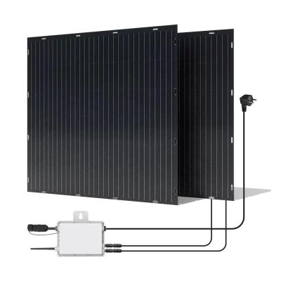 China Semi Flexible Balcony Solar System Panel Adjustable Monocrystalline Silicon Type for sale