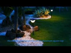 Dusk To Dawn Outdoor Garden Solar Spike Lights IP65 With Mono Solar Panel