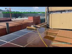 Remote Control Solar Panel Cleaning Robot Photovoltaic For Household Commercial 550mmL