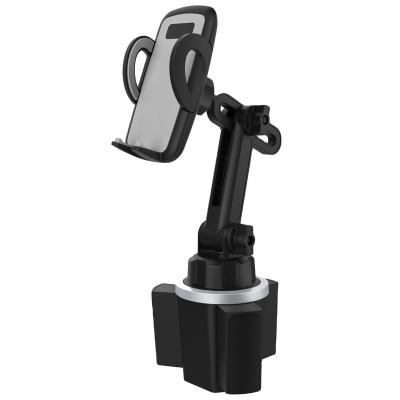 China Newest Car Height Car Phone Cup Mobile Phone Holder Stand Adjustable Expandable Arm Long Holder Mobile Phone Mount for sale