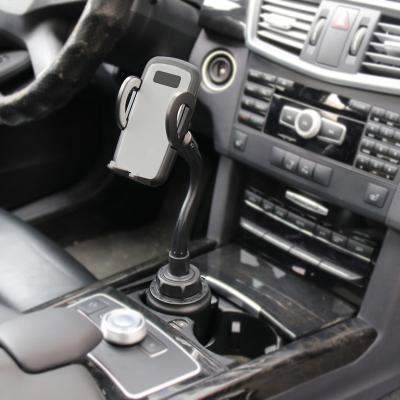 China Universal Adjustable Mobile Phone Accessories 360 Degree Rotation Car Phone Mount Car Cup Holder Phone Holder for sale