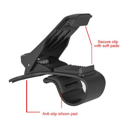 China 360 Degree Rotating 2019 Car Mobile Phone Clamp Jaw Dashboard Mobile Phone Support for sale