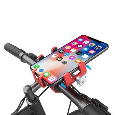 China Adjustable Wholesale Adjustable Bike Phone Holder Cell Phone Bicycle Bicycle Aluminum Alloy Recycling Mount for sale