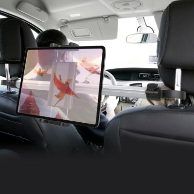 China Amazon Product Hot Selling Adjustable Adjustable Car Headrest Mount PC Tablet Holder Between Two Seats for sale