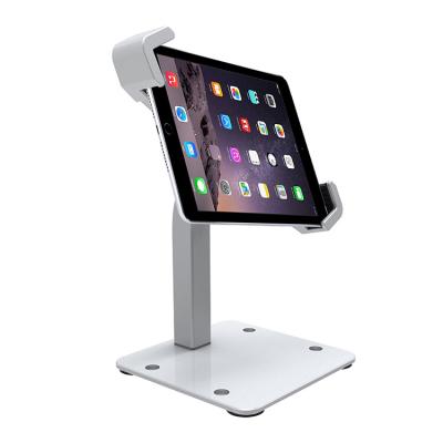 China Adjustable Anti-theft Rotating Rotating Tablet Display Stand Metal Tablet PC Stand Holder With Lock for sale