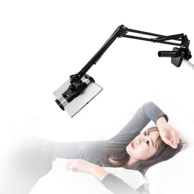 China Hot Sale Adjustable Neck Flexible Desk Lazy Tablet Goose Stand Phone Holder Aluminum Alloy Long Arm Stand Mount for sale