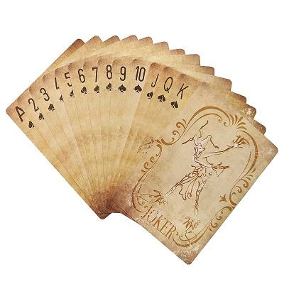 China Custom Printing Casino Paper Deck Card Game Eco-frienedly Poker Card Game Advertising Poker for sale