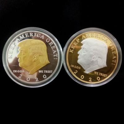 China Europe 2018 Donald Trump Gold Coin, 2018 Gold Plated Collectible Coin, 45th President for sale