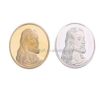 China Europe Gold Jesus Silver Silver Coin Religious Last Supper Coins For Souvenir for sale