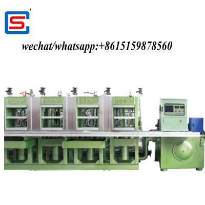 China High Quality EVA Second Time Hot And Cold Shoe Soles Molding Machine Making 360pairs/hour for sale