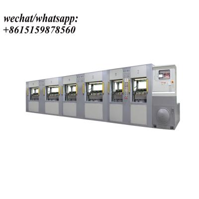 China Shoe/sole/slipper EVA Pouring shoes soles shoes molding machine with two colors for sale