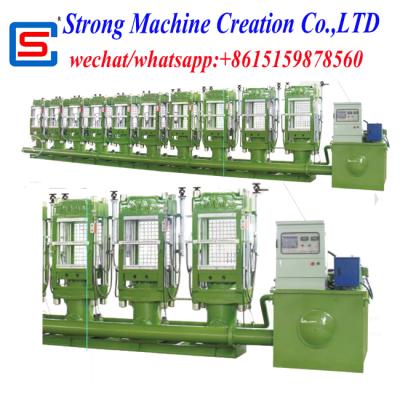 China Good Price Hot Sale High Quality EVA Foam Press Mini Frothing Shoe Sole Slipper Molding Machine Making Shoes Machinery 360pairs/hour for sale