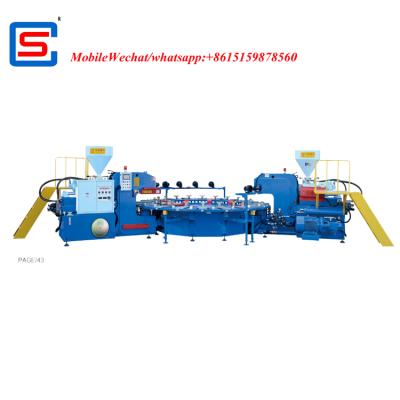 China STRONG OUTSOLE SERVO DRIVE AUTOMATIC ROTARY INJECTION MOLDING MACHINE for sale