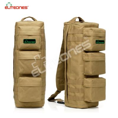 China Water Repellent & Medical Washable High Quality Oxygen Cylinder Carry Bags Military Camouflage Bag External Pockets Emergency Backpack 20L Customized for sale