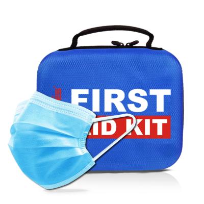 China EVA Poly First Aid Kit IFAK First Aid Bag Classic-G Hard Shell EVA for Pets Car Home Care Gas Station Outdoor Sports Traveling FULL for sale