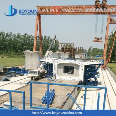 China BOYOUN Industrial Concrete Bridge Formwork Precast Segmental Steel Beam for sale