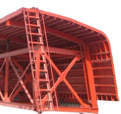 China Industrial Embedding Steel Beam Lead Cast Beam Soffit Shape Bulkhead Viaduct Mold for sale