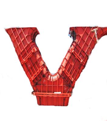 China South Asia Industrial Steel Bridge Road Viaduct Railway Column Pillar Formwork for sale