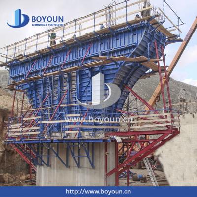 China Concrete Construction Boyoun Bridge Pier Steel Concrete Formwork And China Factory Modular Steel Formwork for sale