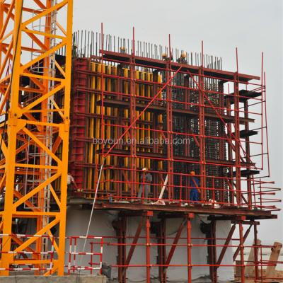 China Villa Expressway Railway Viaduct Bridge Structures Self Formwork Formwork System BOYOUN Climbing Formwork Q235B Steel Bridge Form for sale