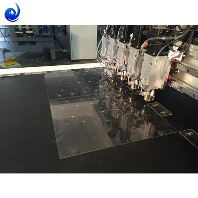 China Factory Small Automatic CNC Round Shape Glass Cutting Machine For Mirror Glass for sale