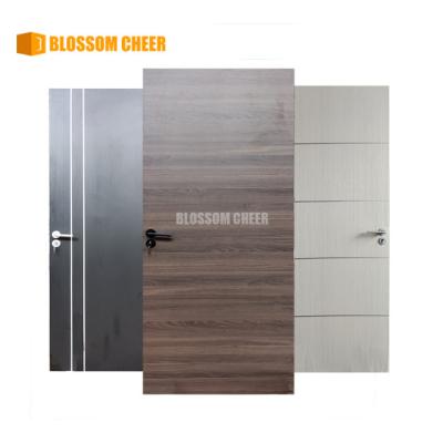 Κίνα Sound Insulation Factory Direct Sale Interior Design Melamine Panel Oak Internal MDF Composited White Wooden Door προς πώληση