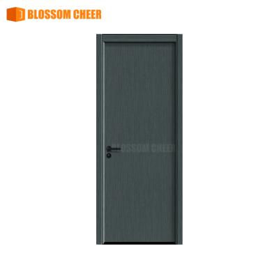 China Modern Modern Wooden Bedroom Door Flower Cheer Puertas De Madera for sale