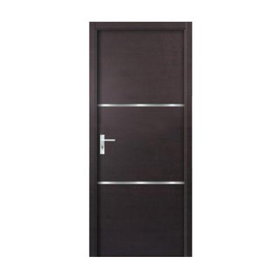 China Simple Design Modern Black Wooden Door Germany Door Recording Studio Wooden Door for sale