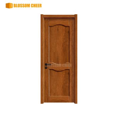 China New modern design solid wood solid wooden door/interior room door curtain fabric door for sale