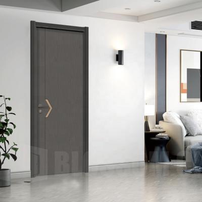 China 2021 Solid Wood Door Modern Wooden Double Door Wooden Door Porta for sale