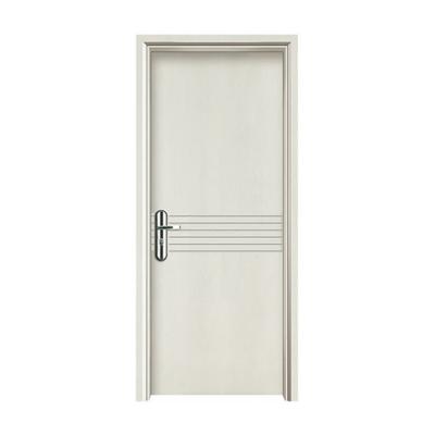 China Modern hollow panel door wpc door frame manufacturers wooden plastic Wpc composite door for sale