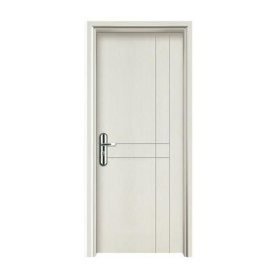 China modern decorative wpc door panel frame wpc panel door profile wpc hollow door paintable for sale