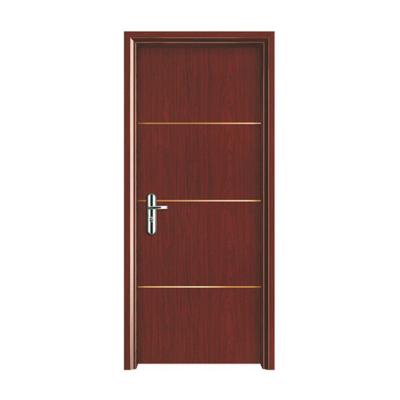 China Modern factory wholesale wpc door frame water resistant fd30 bathroom door sets hotel door for sale