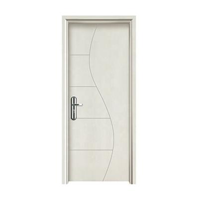 China Modern simple design wpc waterproof anti-corrsion interior bathroom toilet door for sale