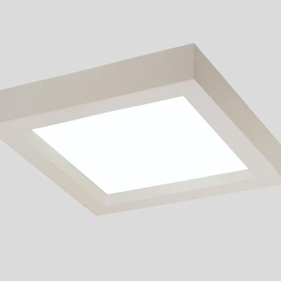 China HR Outdoor Mounted Factory Price Modern Indoor Square E27 Plaster Ceiling Light Surface Mounted LED Gypsum Ceiling Lights for sale