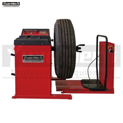 China YuanMech Automatic Heavy Duty Truck Wheel Balancer Machine Machine Truck Wheel Alignment Machine 1230*900*1250mm for sale