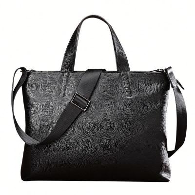 China High Quality/Genuine Leather Business Briefcase Laptop Bags Large Capacity Luxury Men/Office for sale