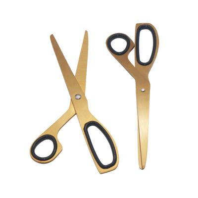 China Hot Sales Modern Simplicity Gold All Steel Scissors Household Brass Scissors for sale