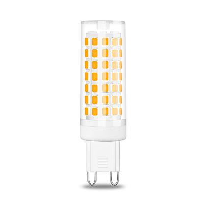 China No Flickering Dimmable G9 LED Lamp AC220V 110V 88LEDS 2835SMD 5W LED Bulb Ceramic Chandelier No Lights Lighting for sale